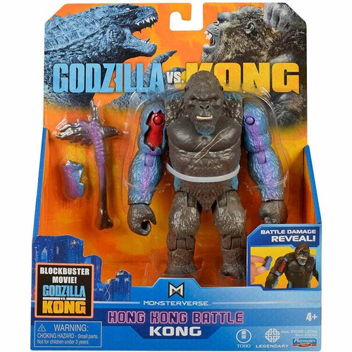 Monsterverse Godzilla vs Kong 6-Inch Figure - Hong Kong Battle Godzilla BNIB - Picture 9 of 12