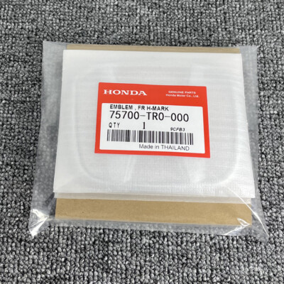 Buy Honda Front & Rear Emblem Red/Black Glossy Best Quality