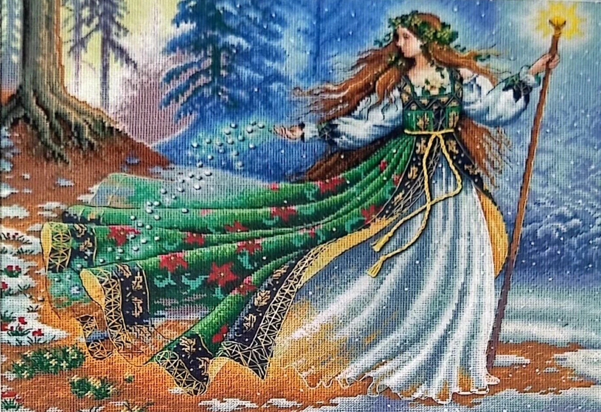 DIMENSIONS Gold Collection WOODLAND ENCHANTRESS Counted Cross Stitch Kit