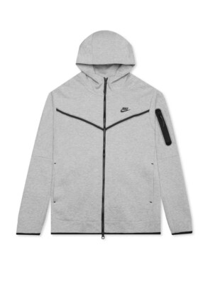 nike tech fleece hoodie dark grey heather