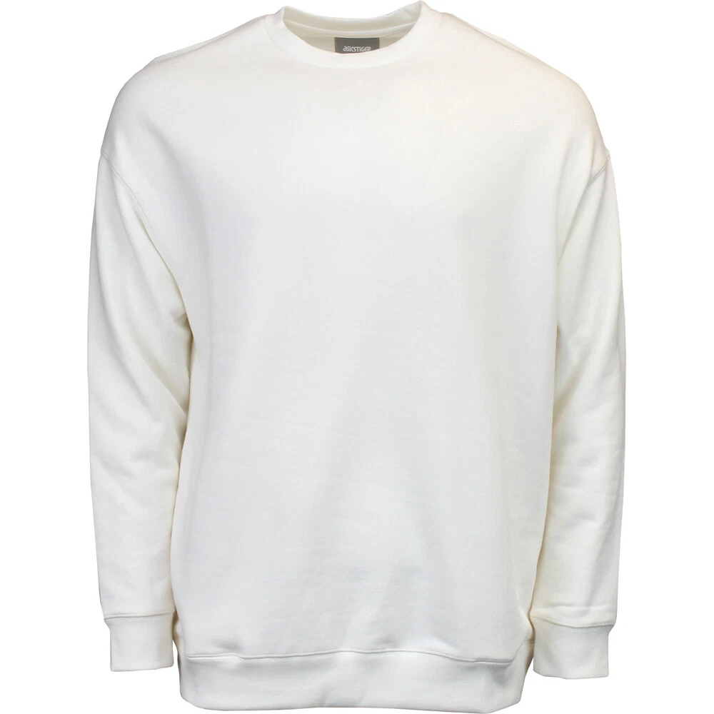 ASICS Logo Sweat Crew Neck Sweatshirt Mens Size S 2191A020 100 eBay