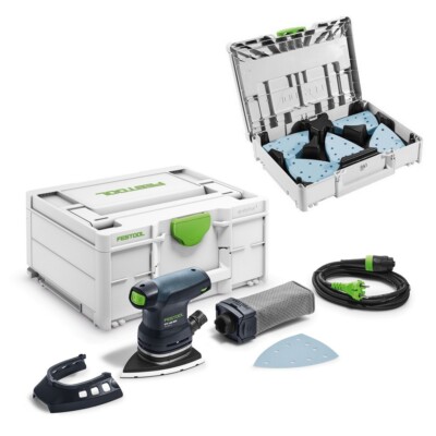 Festool Deltaschleifer DTS 400 REQ-Plus Schleifmittel Systainer³ Granat SYS-STF