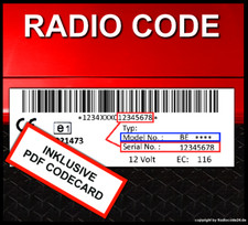 █►CODICE RADIO adatto per Becker TRAFFIC PRO 4720 4721 4723 4724 4725 fino a 4775