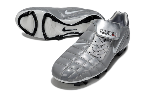 Nike Air Zoom Total 90 Silber Fußballschuhe Retro Outdoor Sport Gr. 39-45 - Bild 3 von 7
