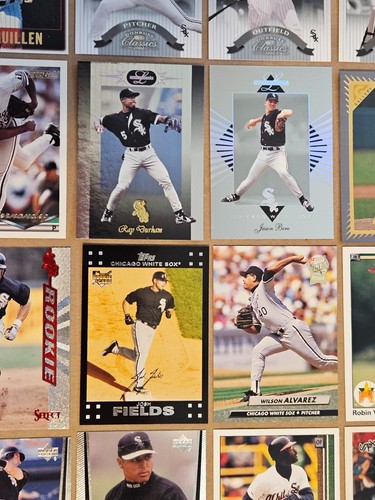 Lot 72 Chicago White Sox Baseball cards No dups rookies inserts Thomas Fisk Mag - Picture 11 of 15