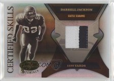 2005 Leaf Certified Materials Skills Prime 4/25 Darrell Jackson #CS-39 2r8