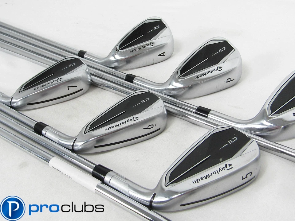 TAYLORMADE Qi IRONS 4-PW,AW STEEL KBS MAX LITE REGULAR FLEX #458458 - Image 3 of 4