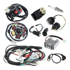 Full Electrics Wiring Harness CDI Coil for GY6 150CC ATV Quad  Go Kart J4V1