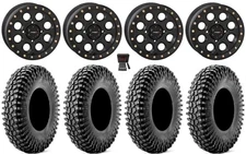 System 3 SB-7 15"Wheels Bk (4+3) 35"Cliffhanger Sticky Tires Renegade Outlander