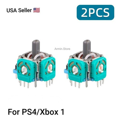 #ad #ad Replacement 3D Rocker Analog Joystick Sensor Module Potentiometer for PS4 Xbox 1 $5.99