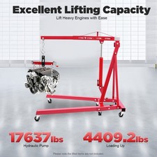 2 Ton Folding Engine Hoist Hydraulic Cherry P...