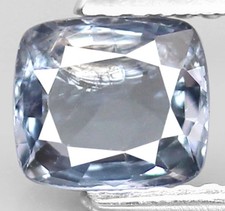 0.95ct.MOGOK SPINEL PURPLISH BLUE NATURAL GEMSTONE CUSHION CUT 