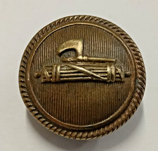 Rare Fascist Italy / Italian Navy 21.7mm Brass Uniform Button