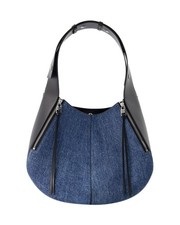 The Skull Hobo Bag - Alexander Mcqueen - Denim - Women Blue One Size