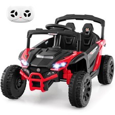 12V Kids Ride On Car Battery Powered Electric Remote Control LED Lights Music