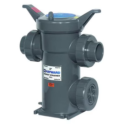 Hayward Flow Control Sb1600ft18 Basket Strainer, 6'' Pipe, Flanged, Pvc, 150 Psi