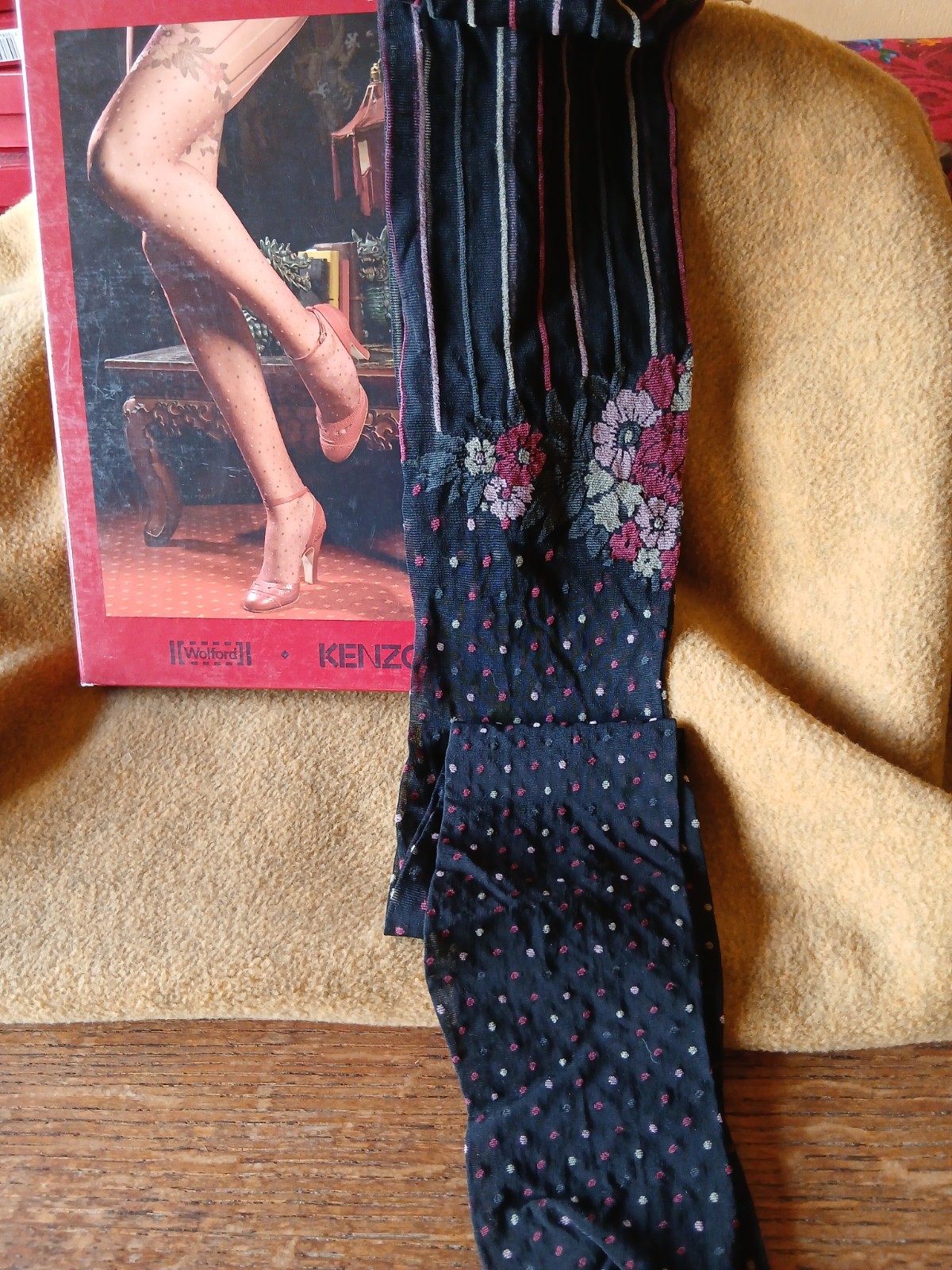 Kenzo wolford tights vintage new