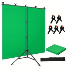Green Screen Backdrop Kit With Stand Green Screen Backdrop With Stand Kit