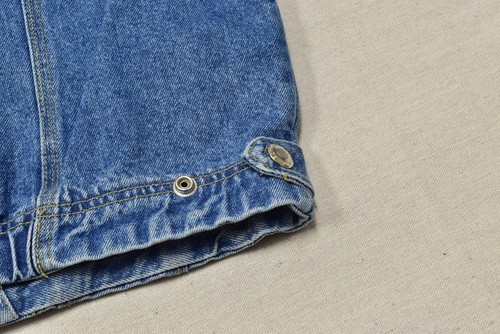 Bugle Boy Classics VTG Men's Denim Jacket Bomber Size L 90s Jean Jacket - Picture 2 of 8