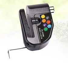  1 jeu de moto universelle roue de vélo disque frein verrouillage alarme de