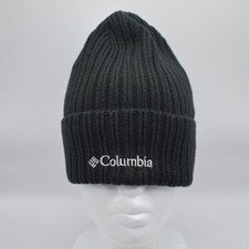 Columbia Watch Cap Beanie Winter Knit Hat Unisex OSFM Black 100 Acrylic NWT NEW