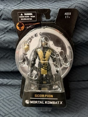 Mortal Kombat X  Scorpion Mezco Toys Con Exclusive New Sealed