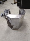 VINTAGE CHROME HORSESHOE OIL TANK BAG FOR HARLEY DAVIDSON CHOPPER BOBBER CUSTOM