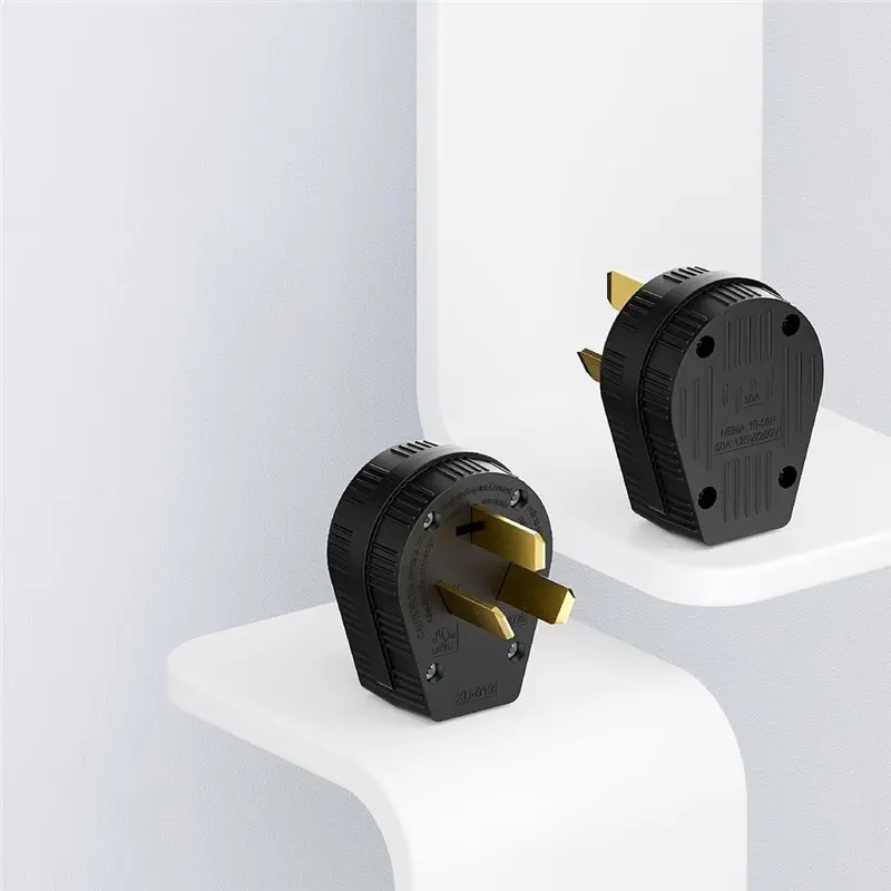 NEMA 6-50P Welder Plug 50 Amp Male 220V 208 220 250 Volt Welder Dryer ...