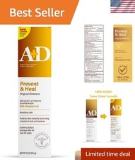 Baby Skin Protectant - Diaper Rash Ointment with Vitamins A D, 1.5oz