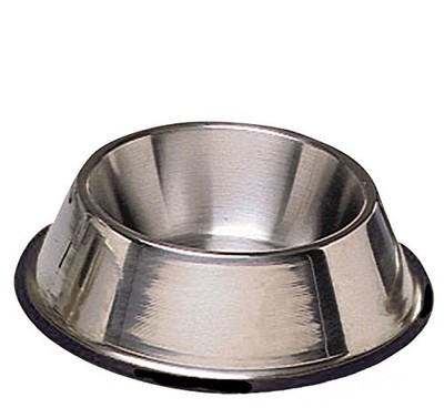 Proselect Stainless Steel X Super Heavyweight Non Tip Pet Bowl 9In 3Qt