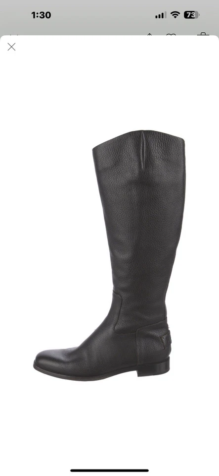 Botas de montar Fendi de cuero hasta la rodilla talla 6 Foto 4 de 4