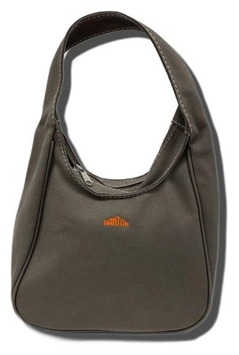 DANTON Handbag Canvas Gray dt-h0107 Authentic Women D:3.94  H:7.48  W:7.87  5984