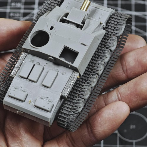 3D Printed 1/72 Tank Snow Track Model Kit for Panzerkampfwagen Iii Tank - Picture 2 of 4