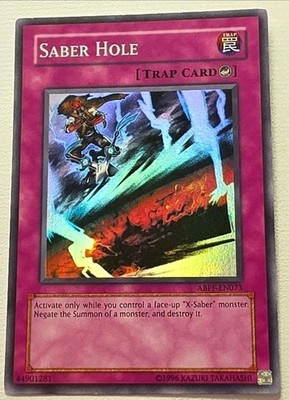 Saber Hole ABPF-EN073 Absolute Powerforce Unlimited YuGiOh 