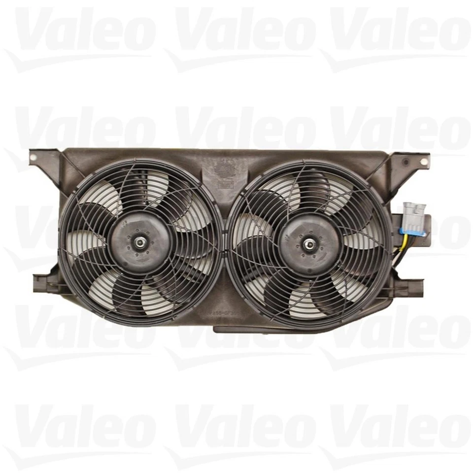 Ventilador de refrigeración del motor trasero Valeo compatible con Mercedes-Benz ML320 2000 2001 2002 2003 1998 Foto 3 de 4