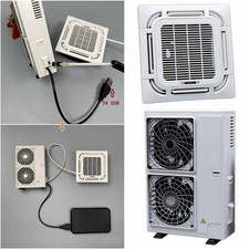 Dollhouse Air Conditioning Conditioner 1/12 with Outdoor Unit for Doll House