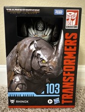 NEW Transformers Rise Of The Beasts Studio Series 103 Voyager Class Rhinox