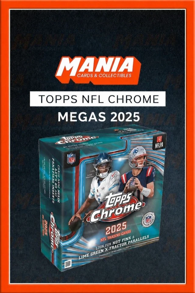 NFL Chrome 2025 Megas