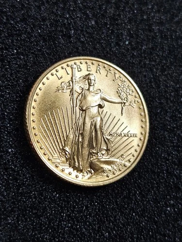 🌟 1989 BU 1/4 oz $10 Gold American Eagle Bullion UNC Coin LOW MINTAGE DATE
