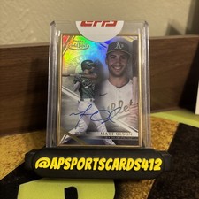 2021 Topps Gold Label Matt Olson Framed Auto Sealed Oakland Athletics #FA-MO