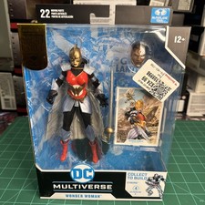 MCFARLANE DC MULTIVERSE FLASHPOINT WONDER WOMAN GOLD LABEL CYBORG BAF BRAND NEW