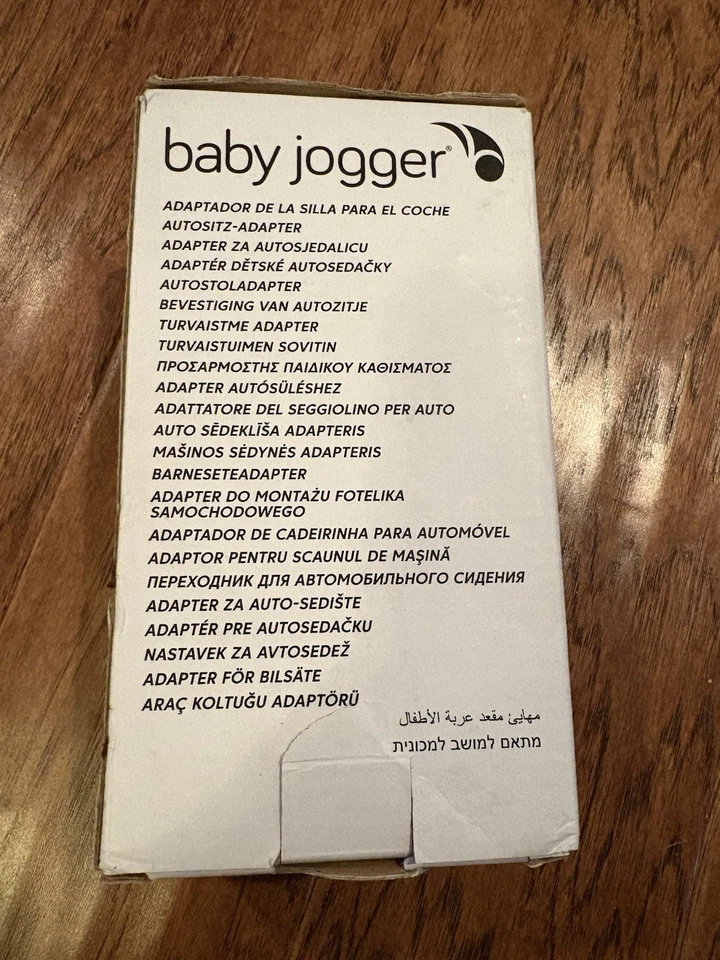 Nuevo en caja Adaptador de asiento de auto Baby Jogger Graco City Select negro par Click Connect Foto 2 de 4