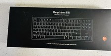Keychron K8 TKL Wired Mechanical Keyboard Mouse Bundle Gray Black Orange