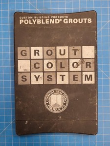Custom Building Products Polyblend Grouts Grout Color System Tile Sample Guide