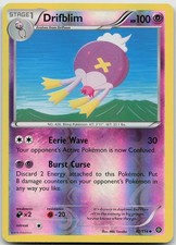Drifblim Reverse Holo XY - Steam Siege LP Pokemon