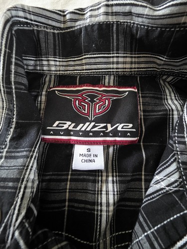 Bullzye Western Long Sleeve Mens Shirt Size S - Bild 4 von 5
