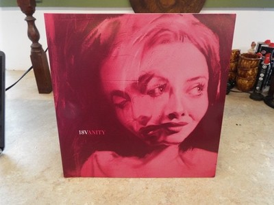 EIGHTEEN VISIONS Vanity blue pink METAL LP VINYL ALBUM