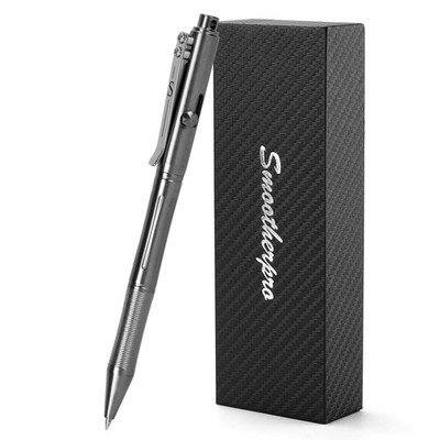 Stainless Steel Bolt Action Pen Compatible with Pilot G2 Refill Pocket Clip H...