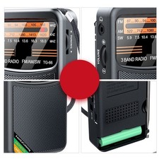 A Must Have Portable Handheld AM FM SW Radio for All Outdoor Enthusiasts