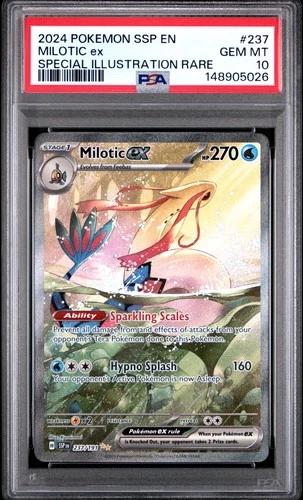 Milotic ex 237/191 Surging Sparks Special Illustration Rare #237 GEM MINT PSA 10